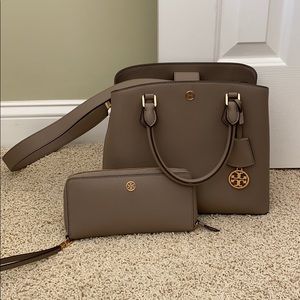 Tory Burch Triple Compartment Tote with Wallet